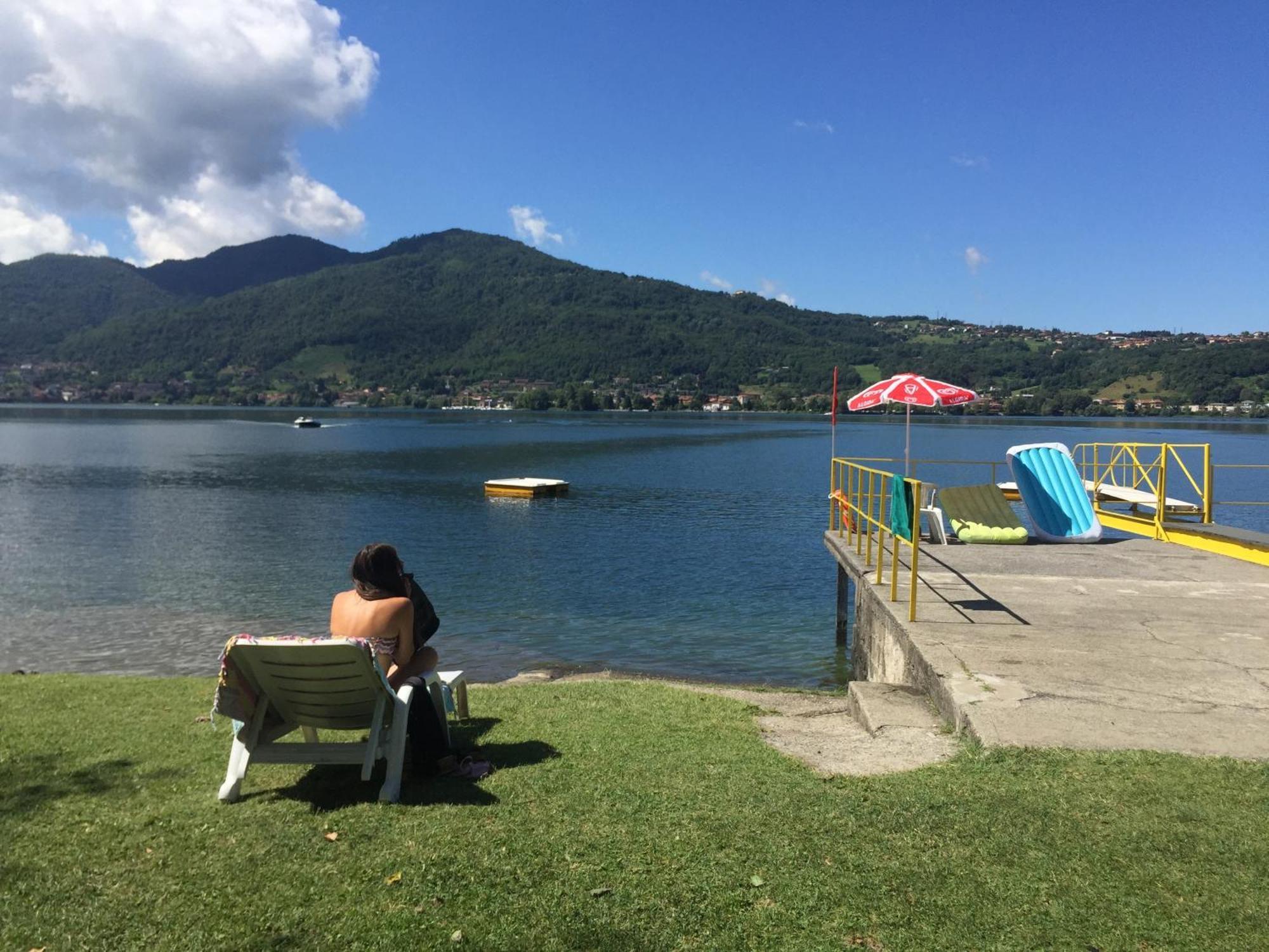 Glamping Camping Rivabella Lecco Exteriör bild