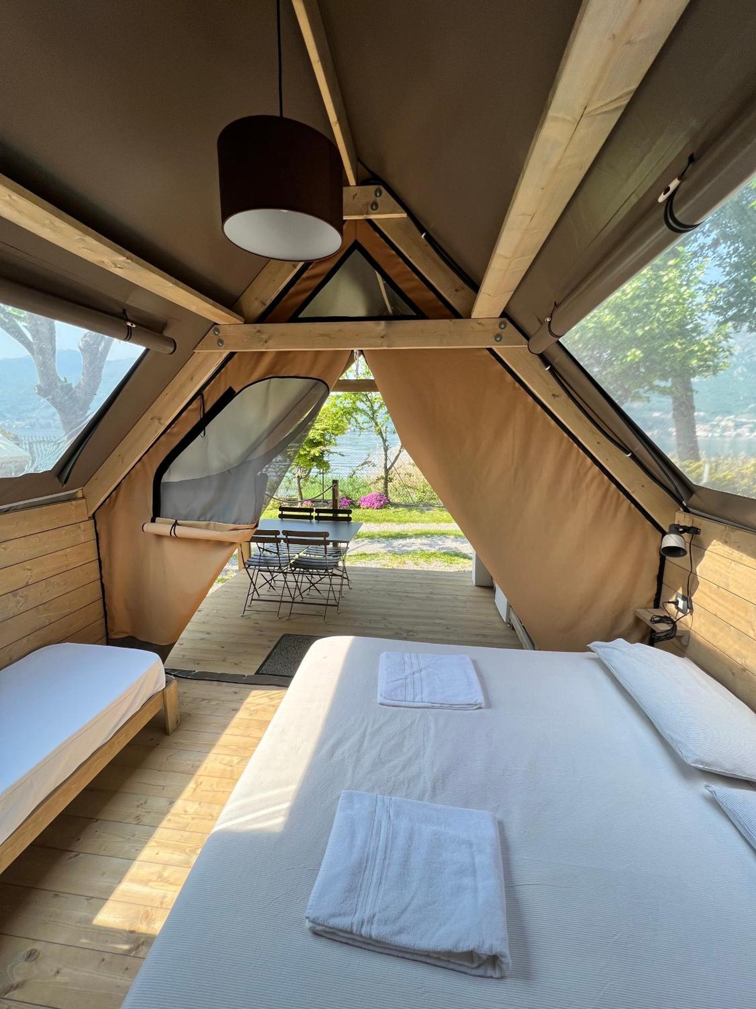 Glamping Camping Rivabella Lecco Exteriör bild