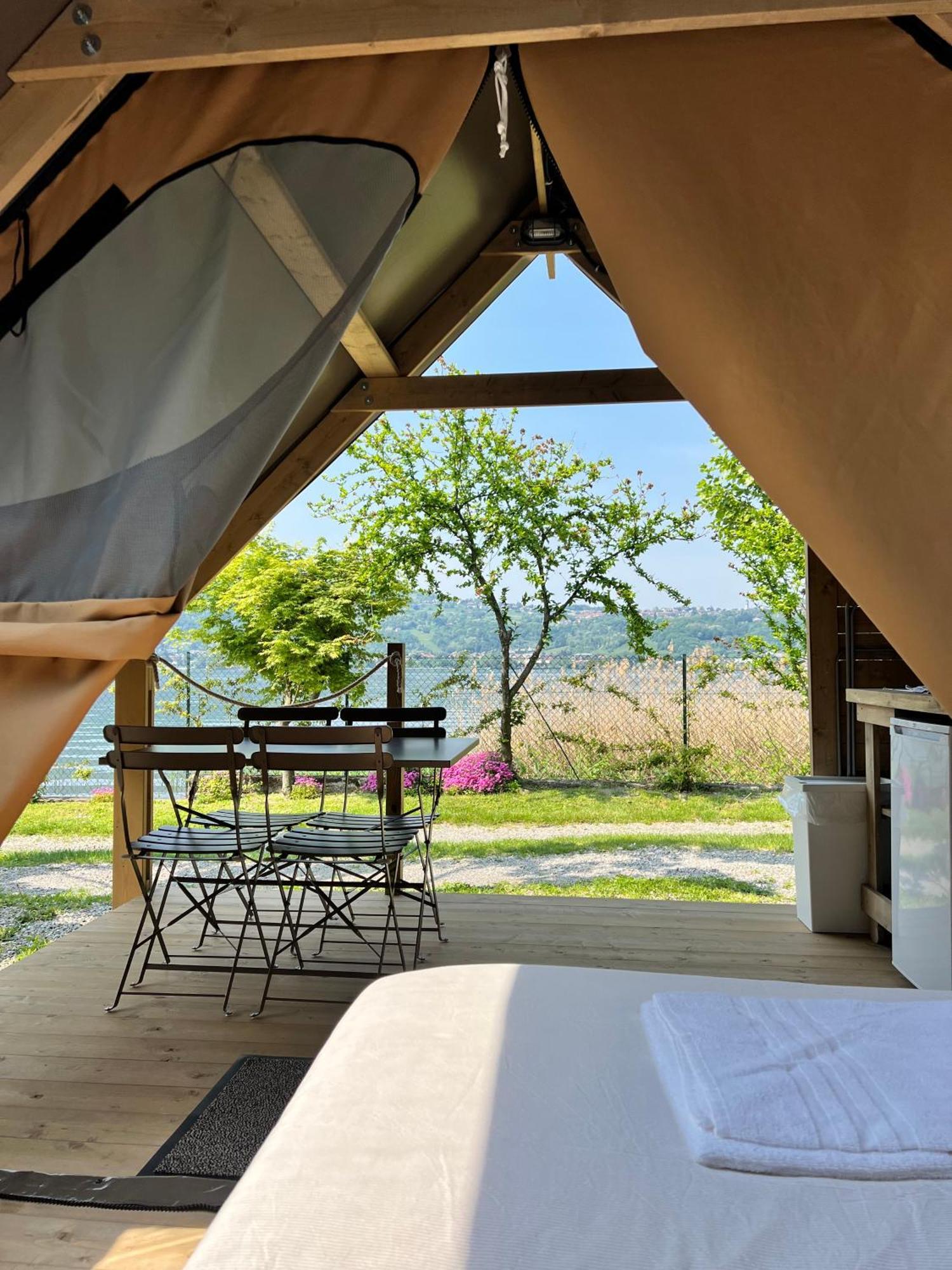 Glamping Camping Rivabella Lecco Exteriör bild