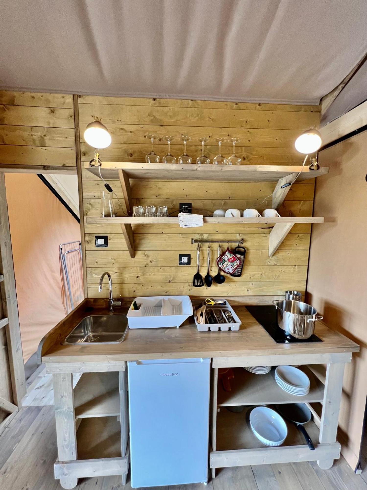 Glamping Camping Rivabella Lecco Exteriör bild