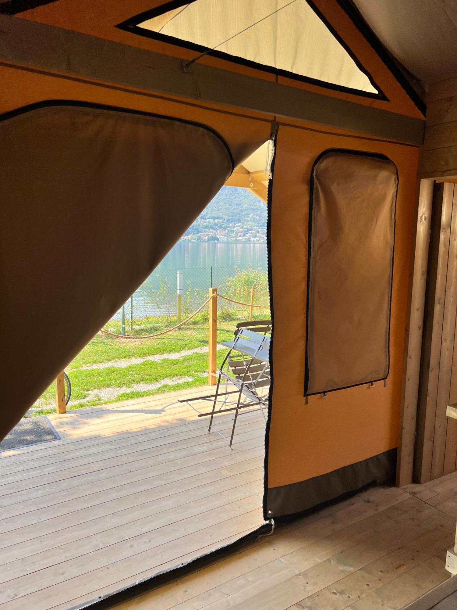 Glamping Camping Rivabella Lecco Exteriör bild